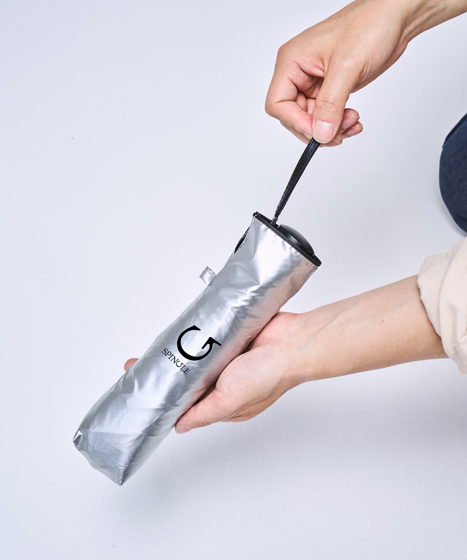 SPINGLE パラソル Silver - SPINGLE