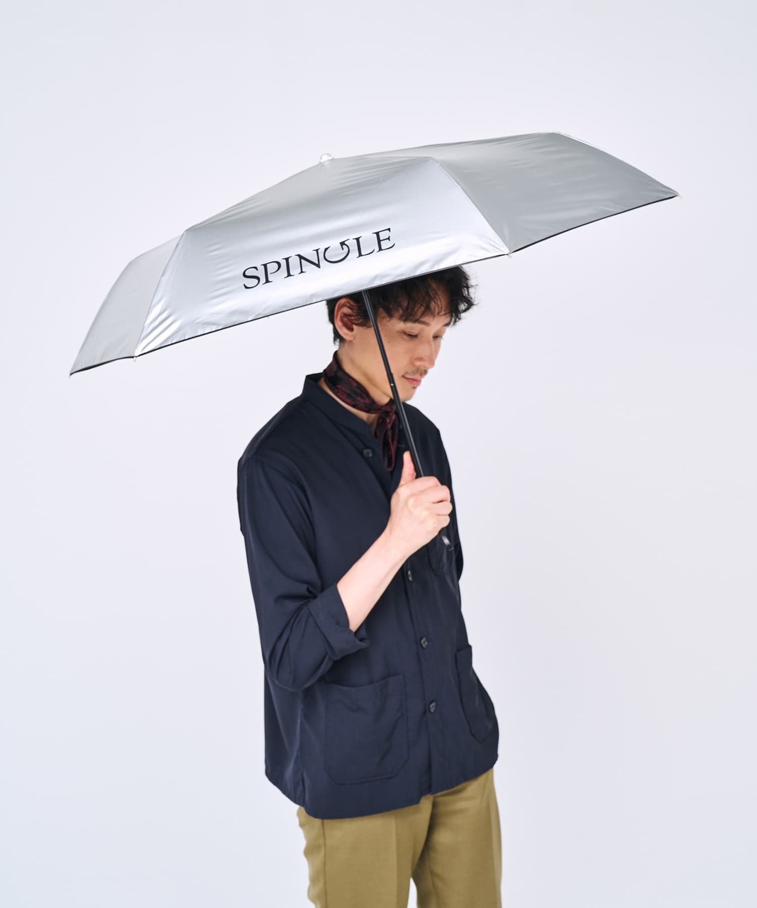 SPINGLE パラソル Silver - SPINGLE
