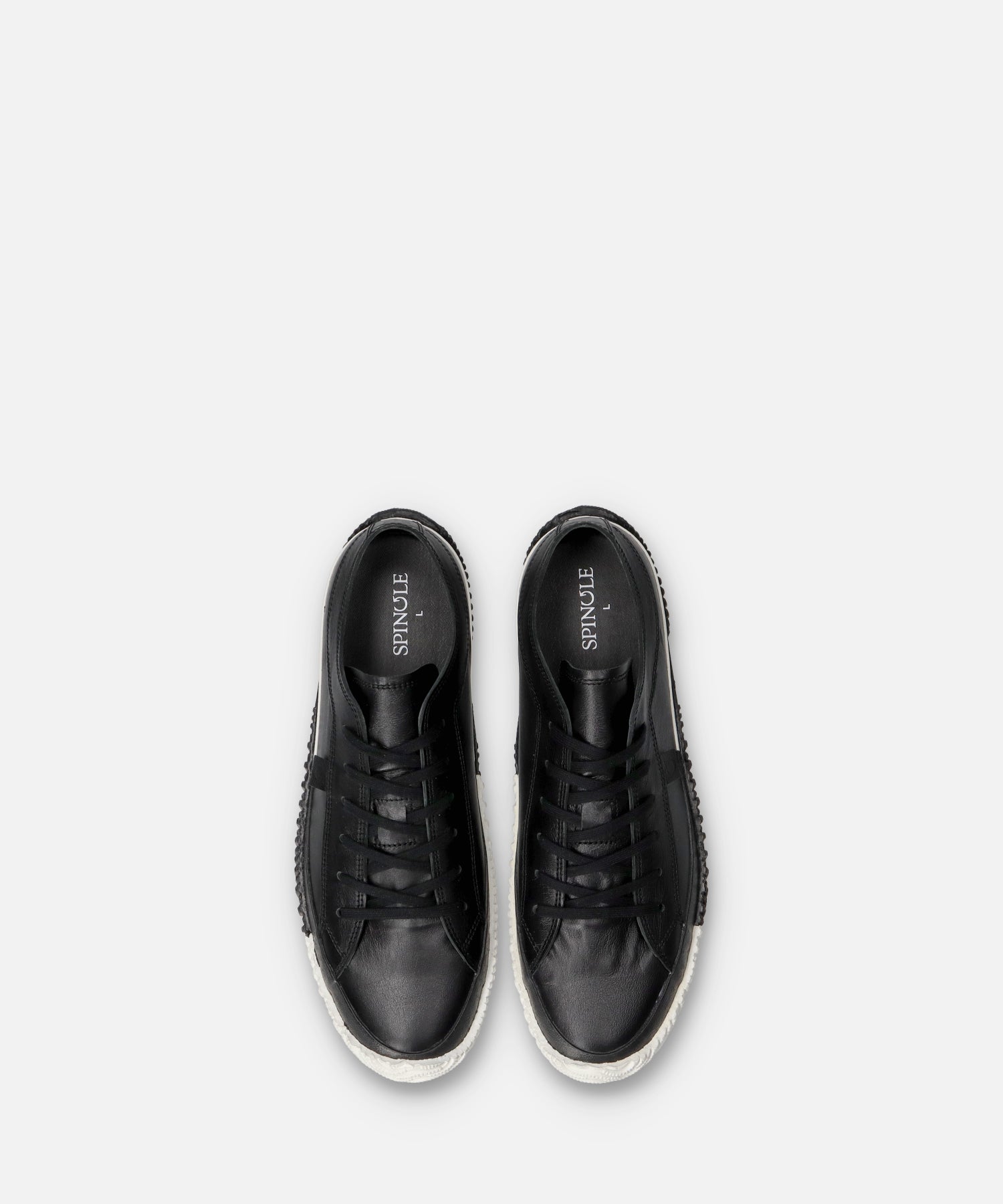 SP-1049 Shiro/Kuro | 国産ハンドメイド スニーカー スピングル