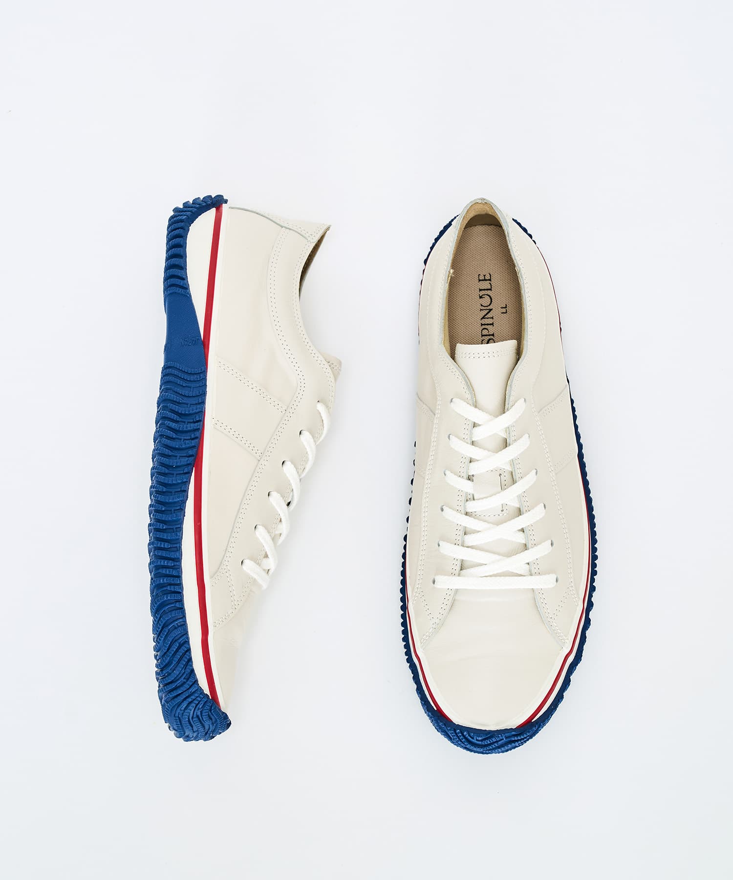 SP-1066 Ivory | 国産ハンドメイド スニーカー スピングル