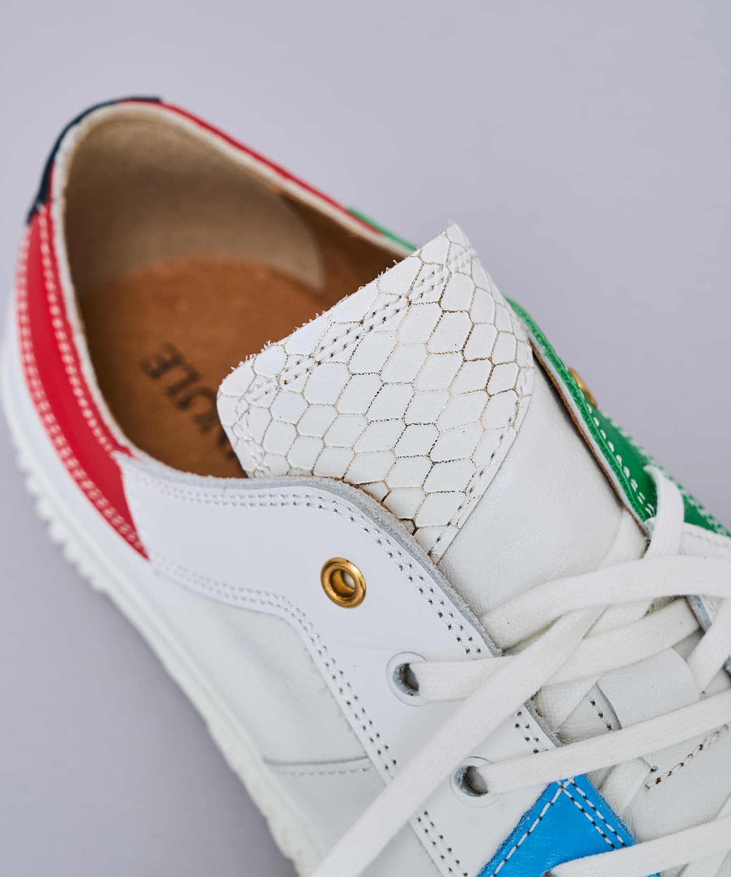 SP-1071 White | 国産ハンドメイド スニーカー スピングル