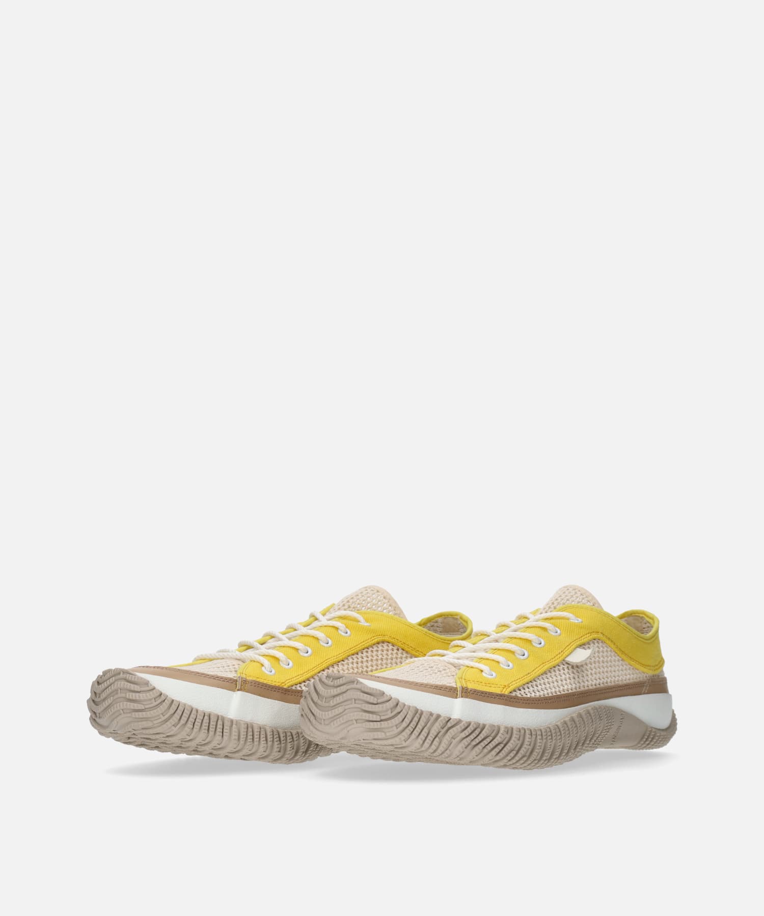 SPINGLE SP-1073 White/Yellow | 国産ハンドメイドスニーカー