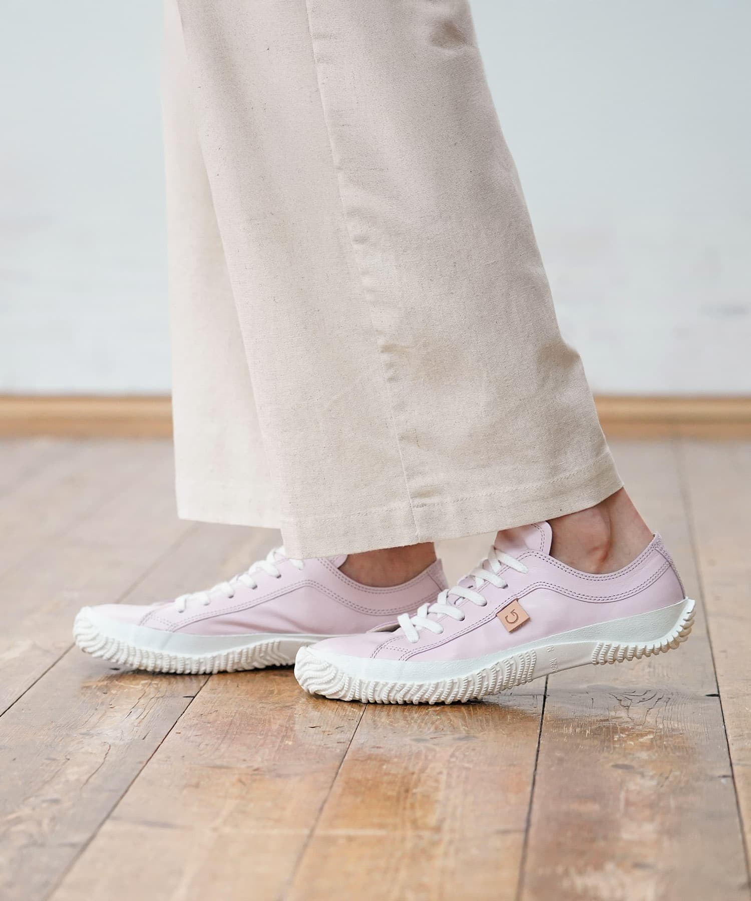 SP-110 Light Pink | 国産ハンドメイド スニーカー スピングル