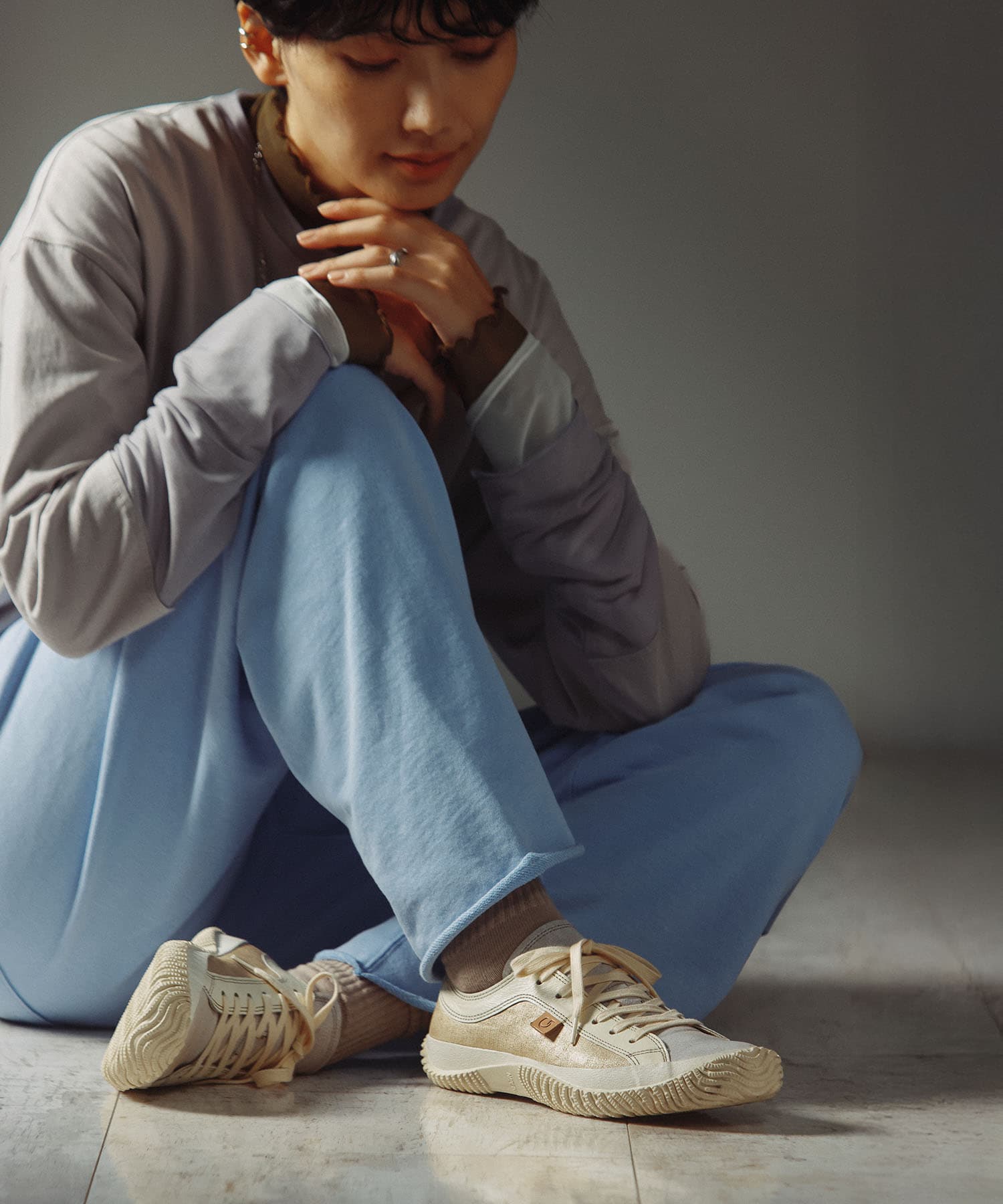 SP-110FA Mix | 国産ハンドメイド スニーカー スピングル