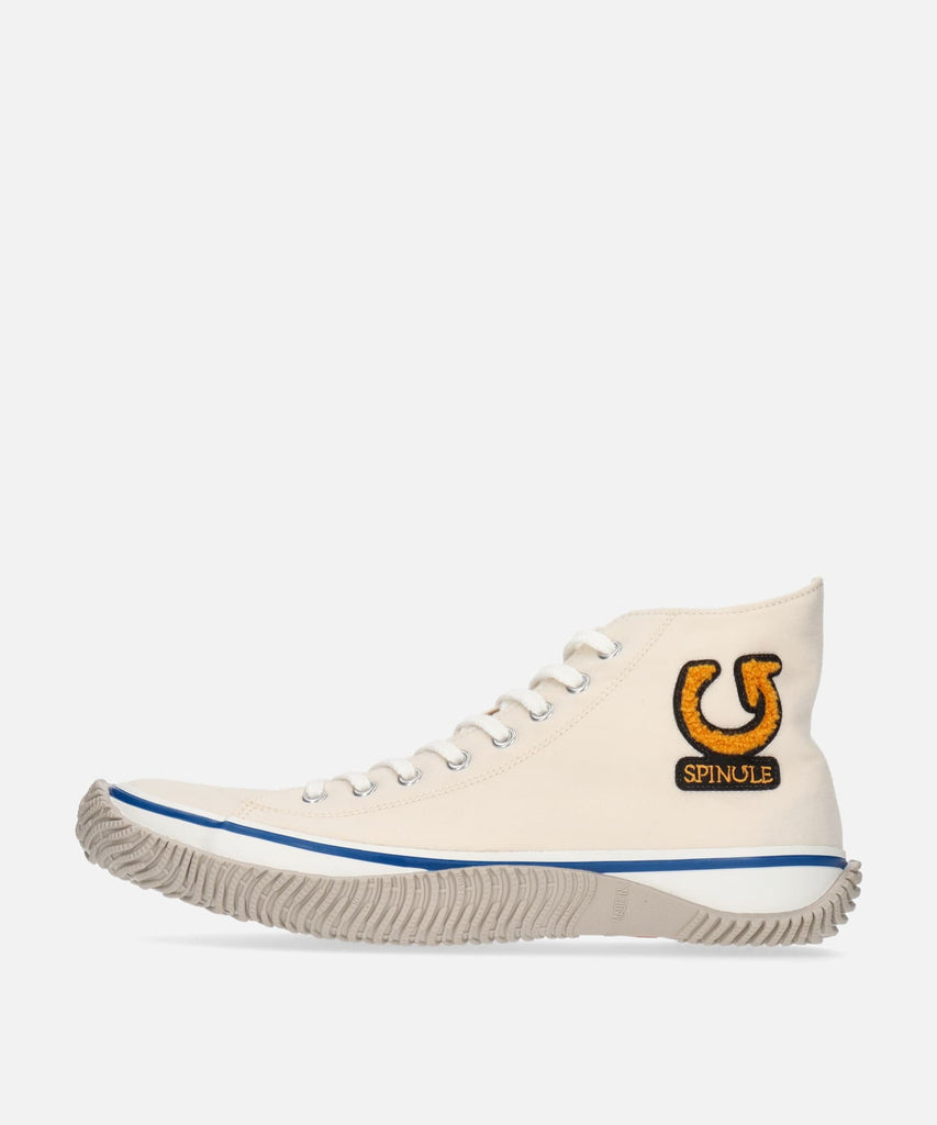 SP-1415 White/Orange | 国産ハンドメイド スニーカー スピングル
