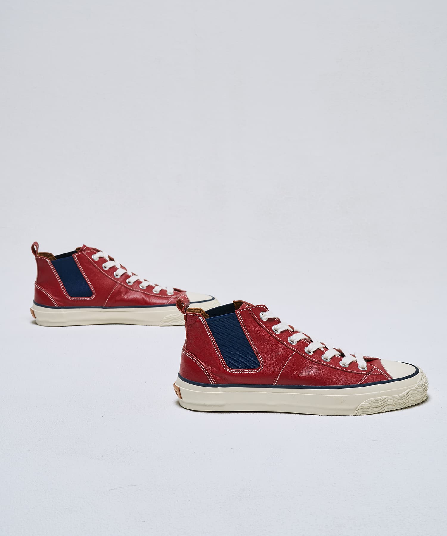 SP-1417 Red | 国産ハンドメイド スニーカー スピングル