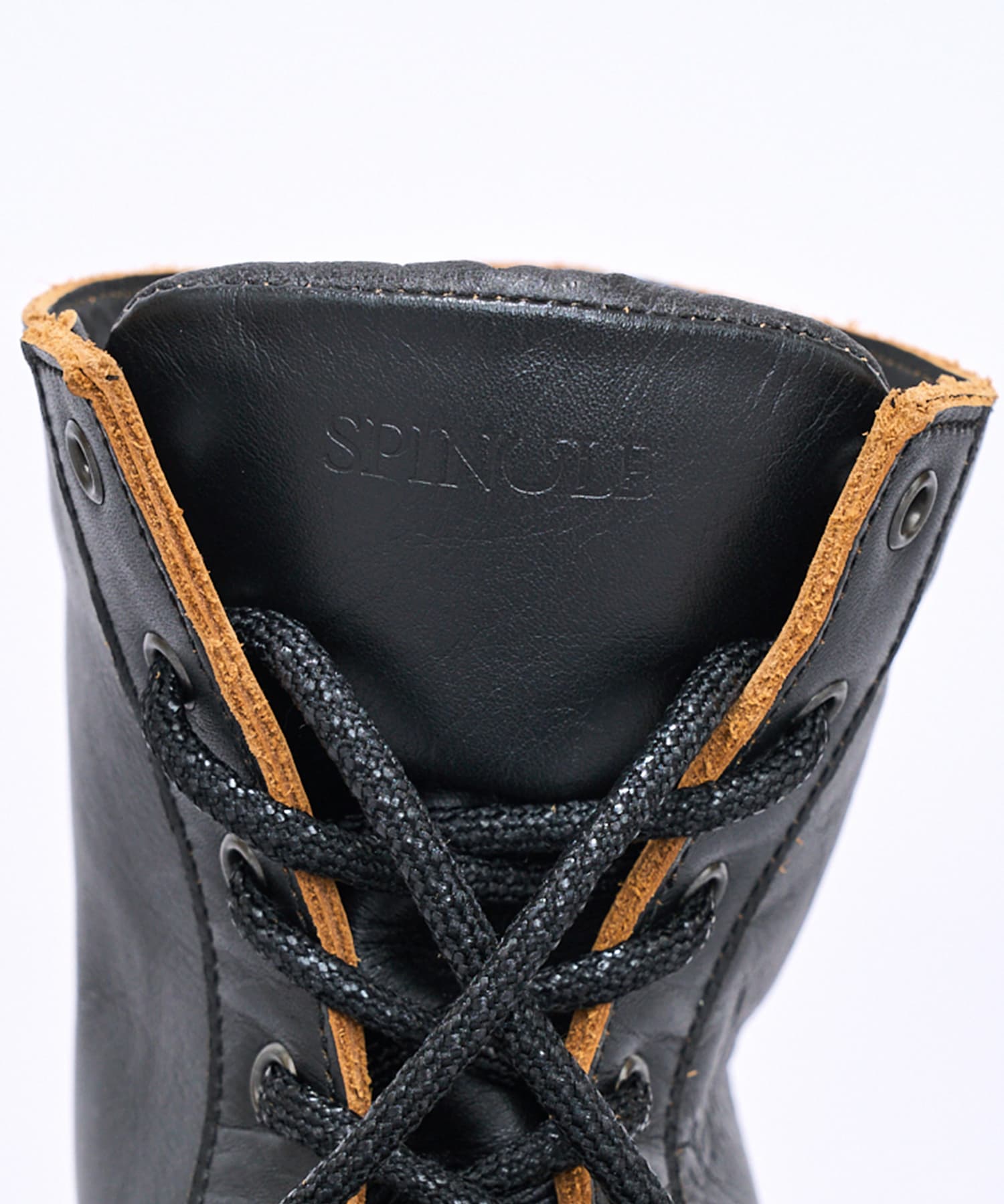 SP-1423 Black | 国産ハンドメイド スニーカー スピングル