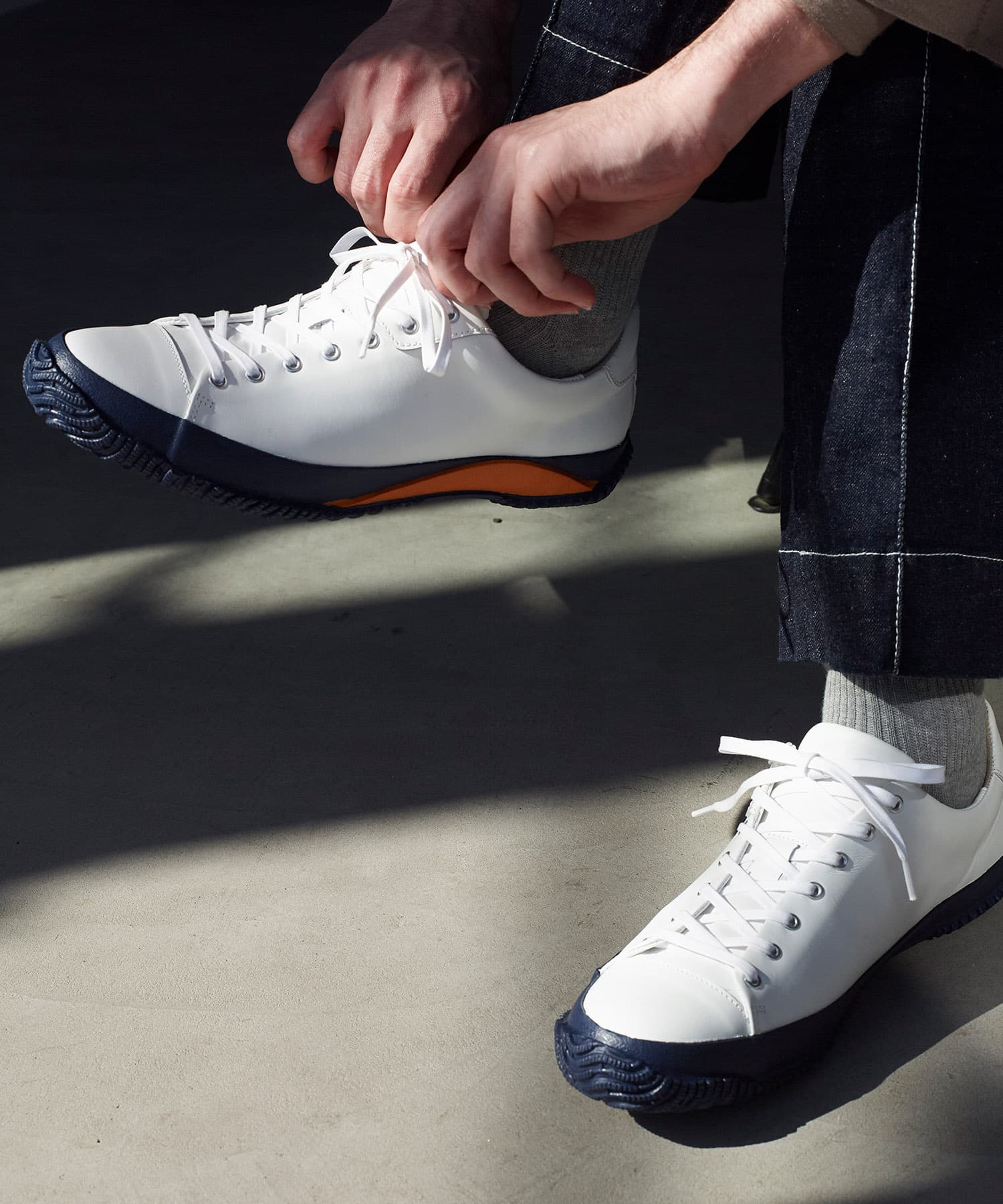 スピ様 SP-170IL White | 国産ハンドメイド スニーカー スピングル