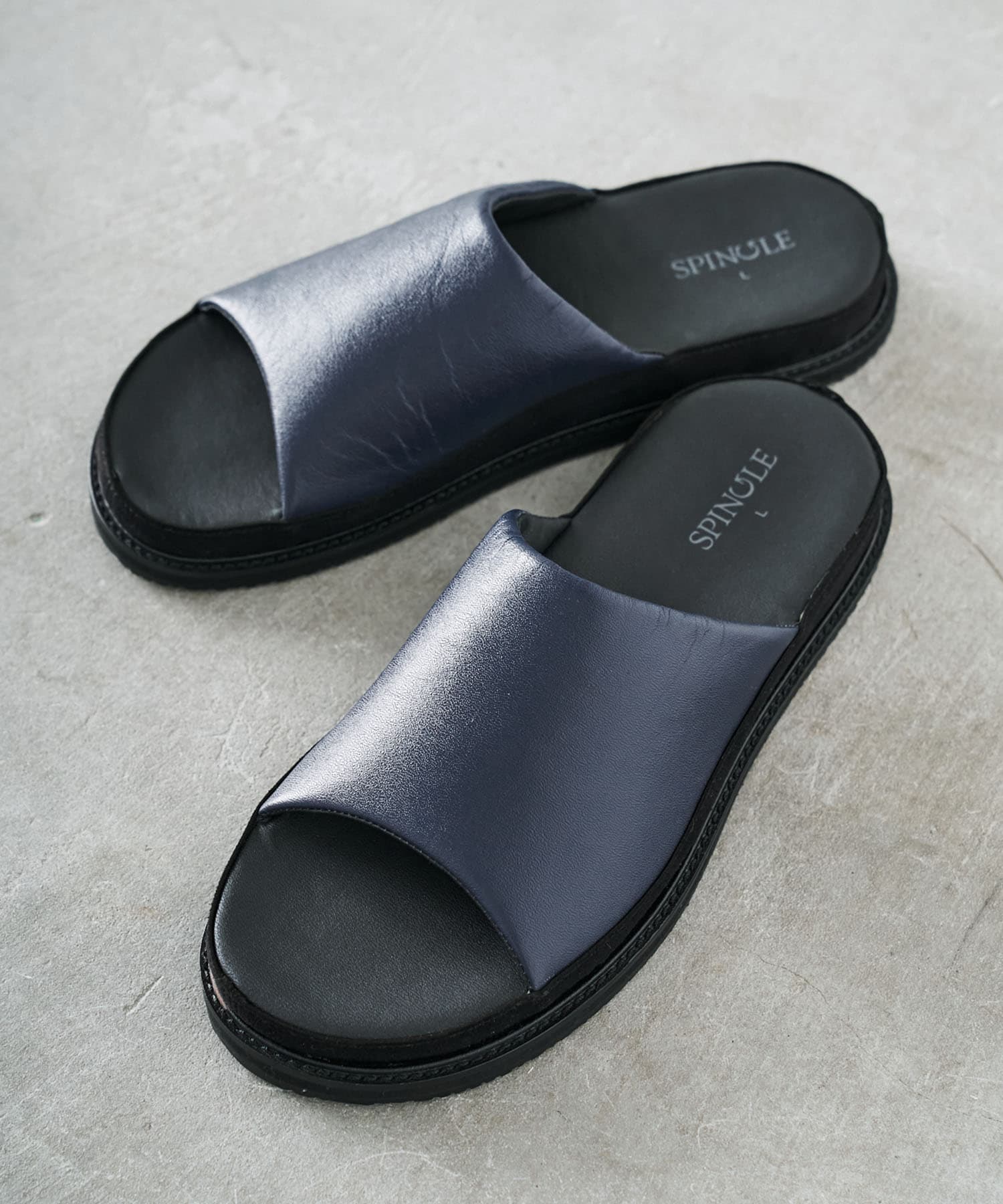 SP-1718 Deep Navy | 国産ハンドメイド スニーカー スピングル