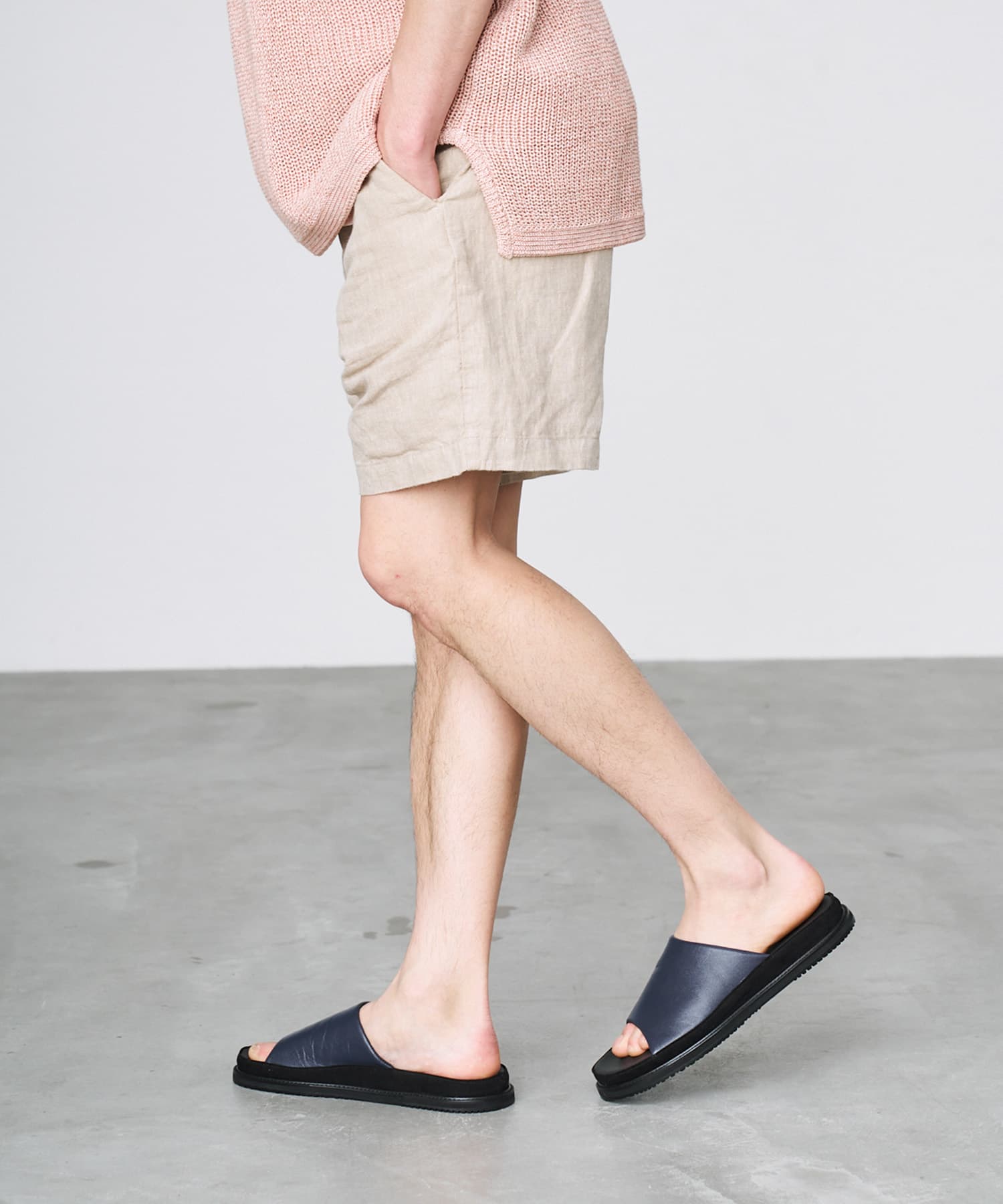 SP-1718 Deep Navy | 国産ハンドメイド スニーカー スピングル