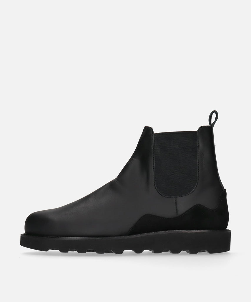 SP-1904 Black | 国産ハンドメイド スニーカー スピングル