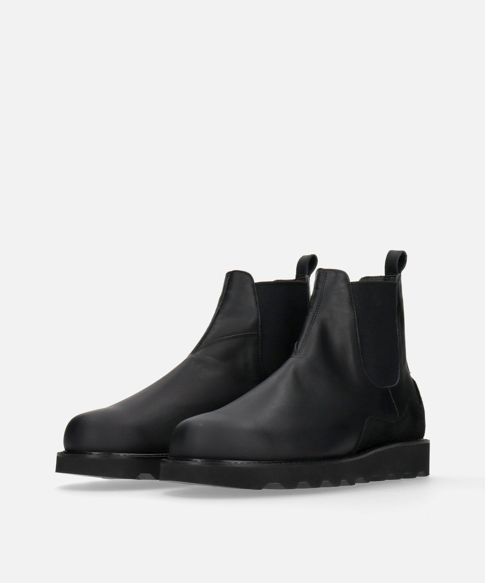 SP-1904 Black | 国産ハンドメイド スニーカー スピングル