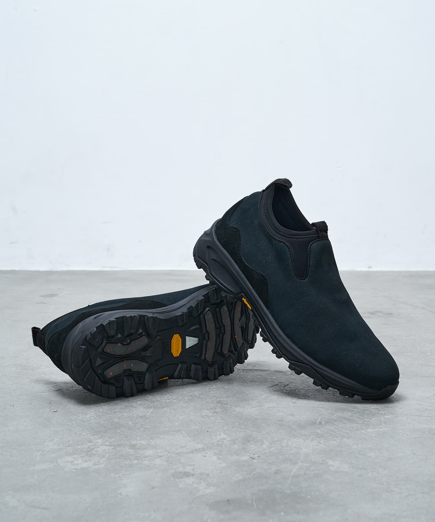 SP-1907 Black | 国産ハンドメイド スニーカー スピングル