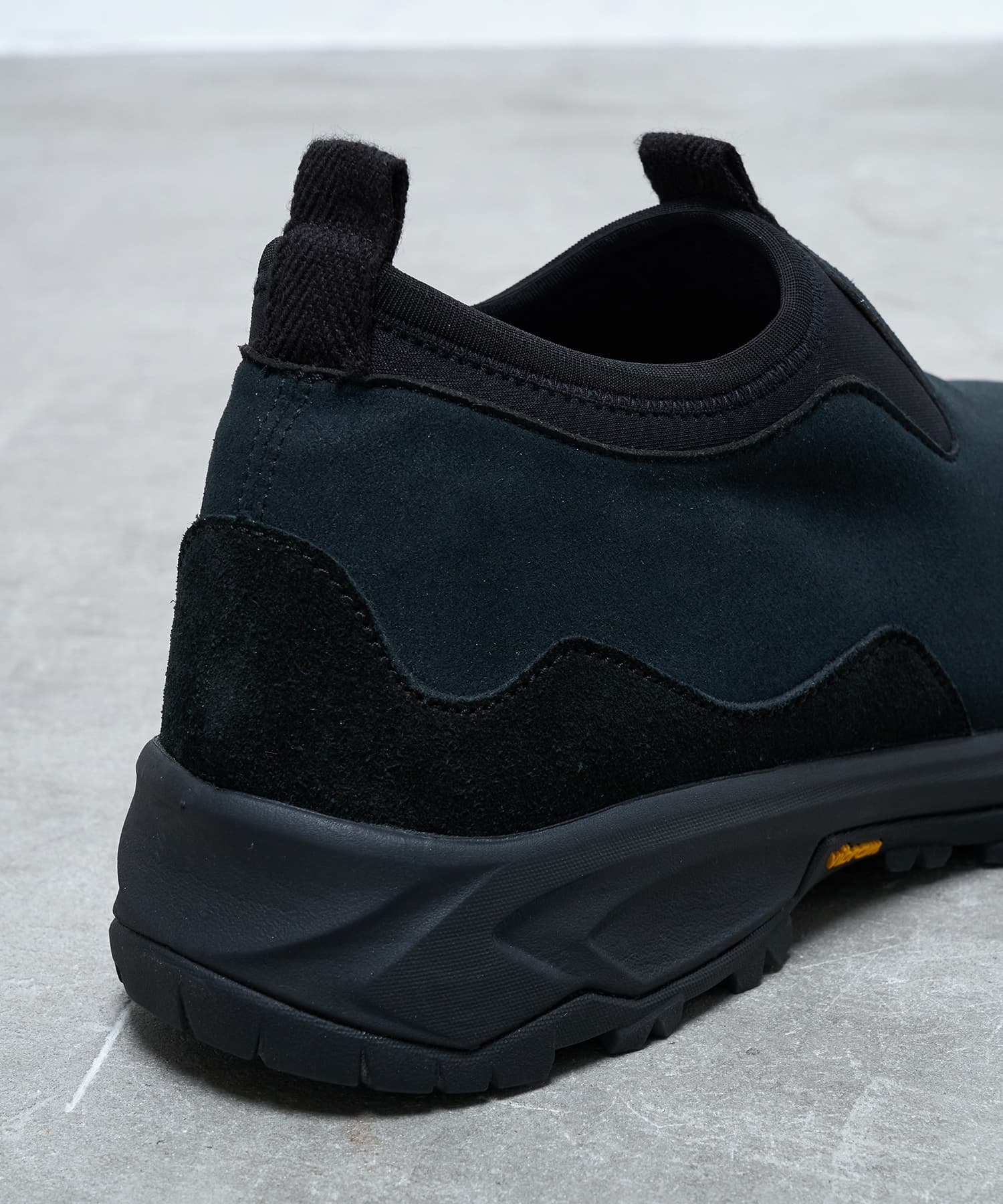 SP-1907 Black | 国産ハンドメイド スニーカー スピングル