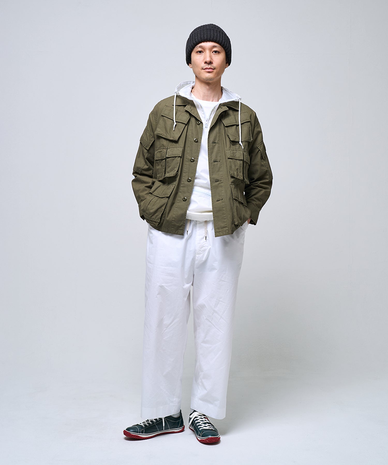 SP-198 Dark Blue | 国産ハンドメイド スニーカー スピングル