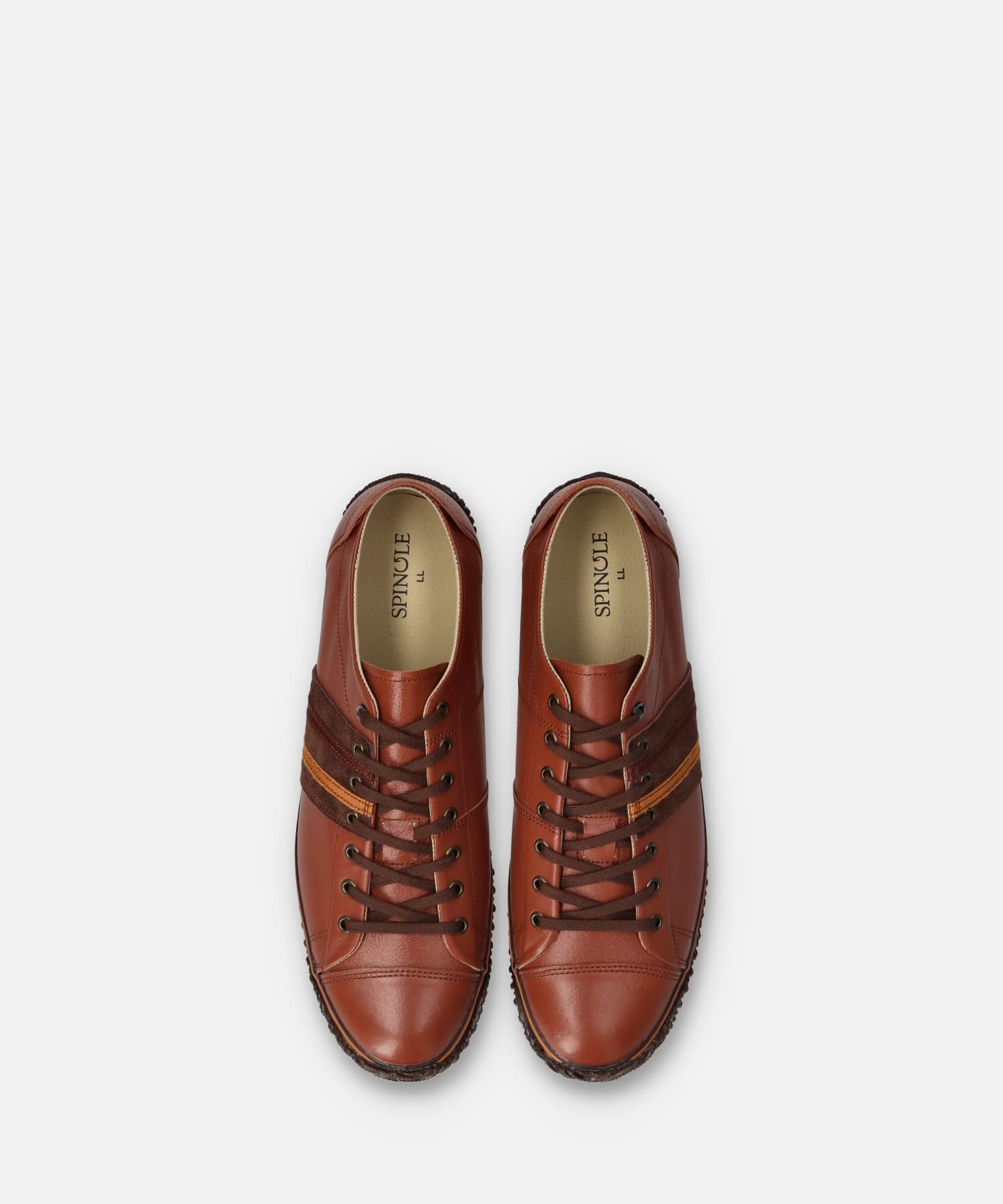 SP-198 Red Brown | 国産ハンドメイド スニーカー スピングル