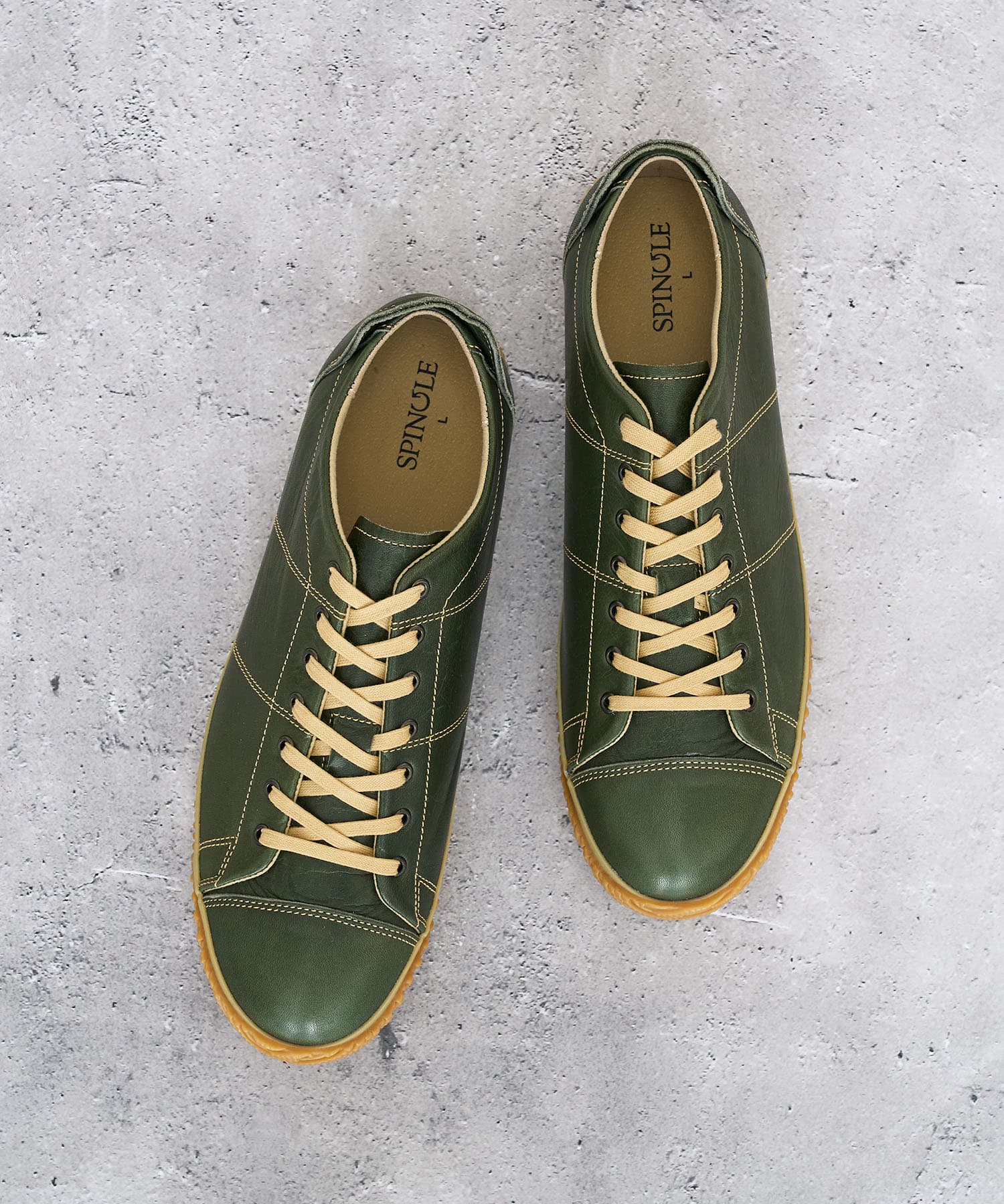 SP-272 Khaki | 国産ハンドメイド スニーカー スピングル