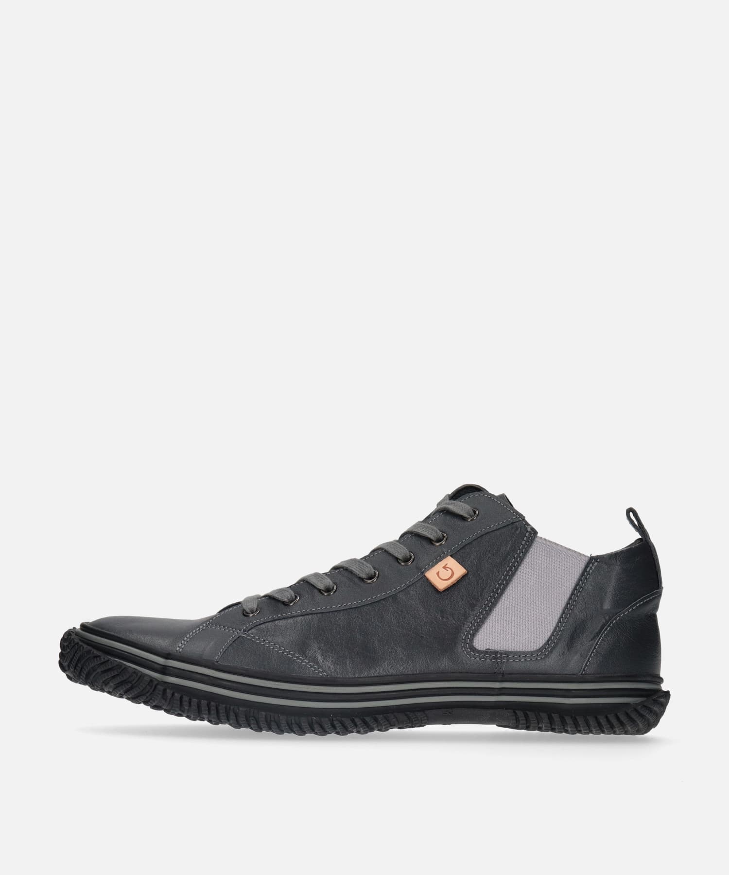 スピングルムーヴ SP442 チャコールグレー L（約26.5cm） SP-442 Charcoal Gray | 国産ハンドメイド スニーカー スピングル