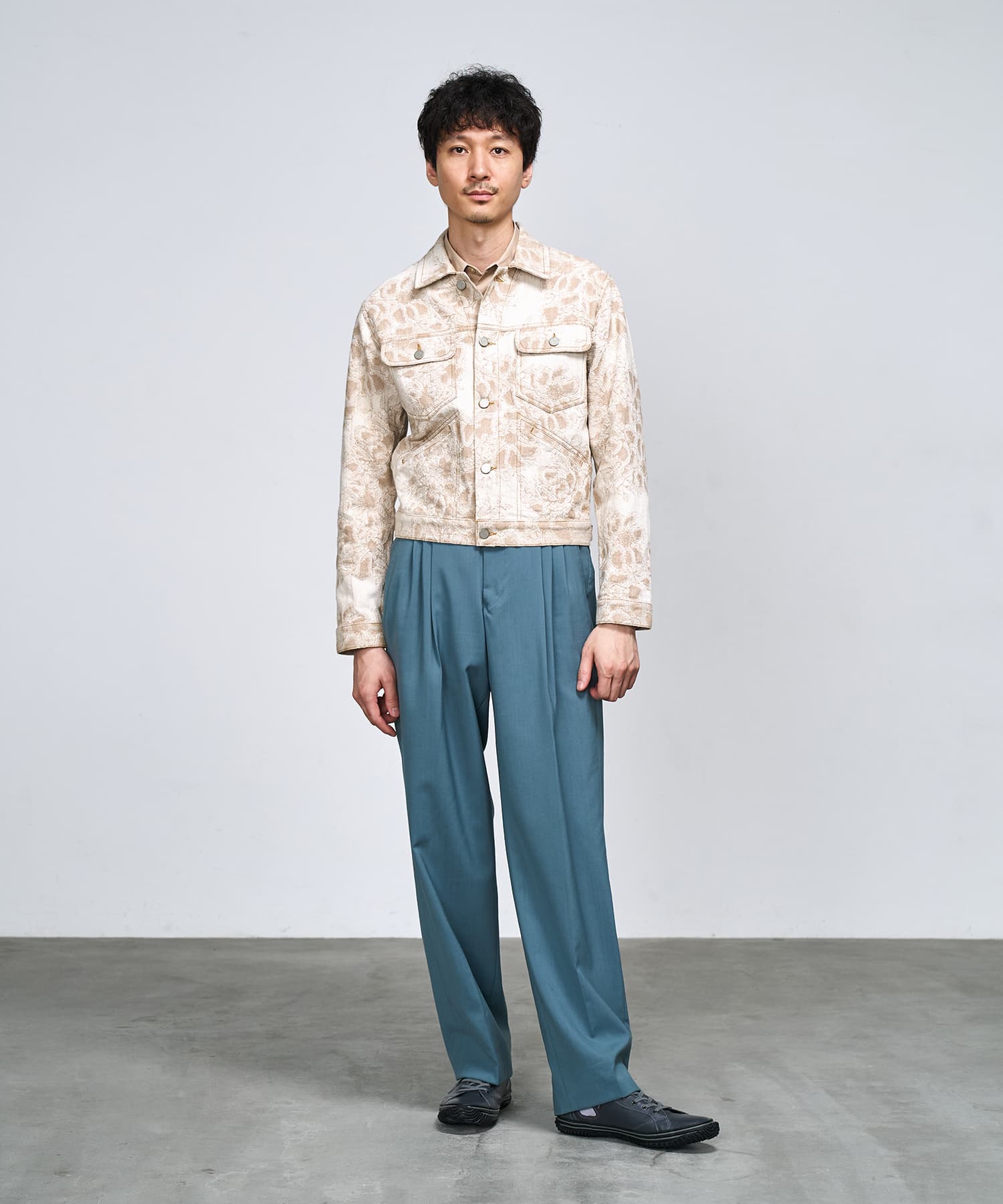 ガーゴイル SP-442 Charcoal Gray | 国産ハンドメイド スニーカー スピングル