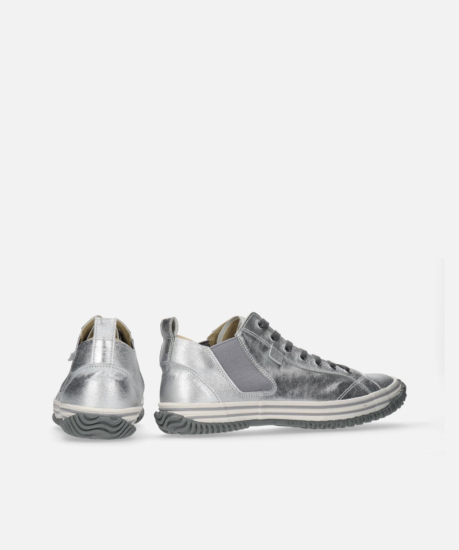 SP-442 Silver | 国産ハンドメイド スニーカー スピングル