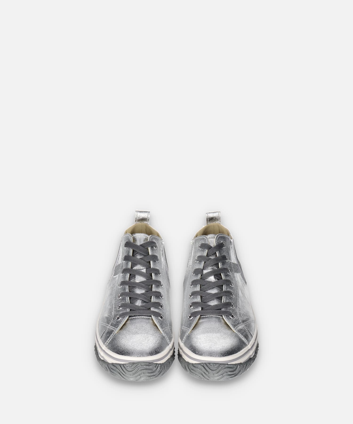 SP-442 Silver | 国産ハンドメイド スニーカー スピングル