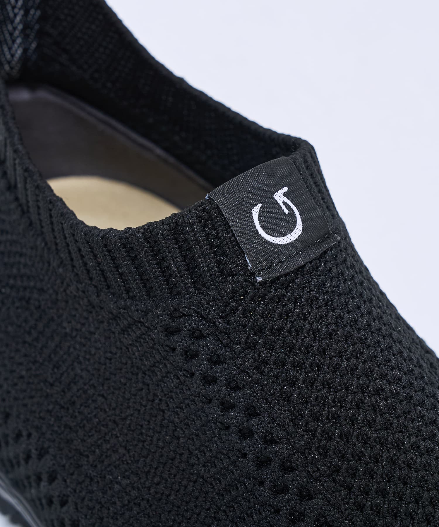 SP-528 Black/Black | 国産ハンドメイド スニーカー スピングル