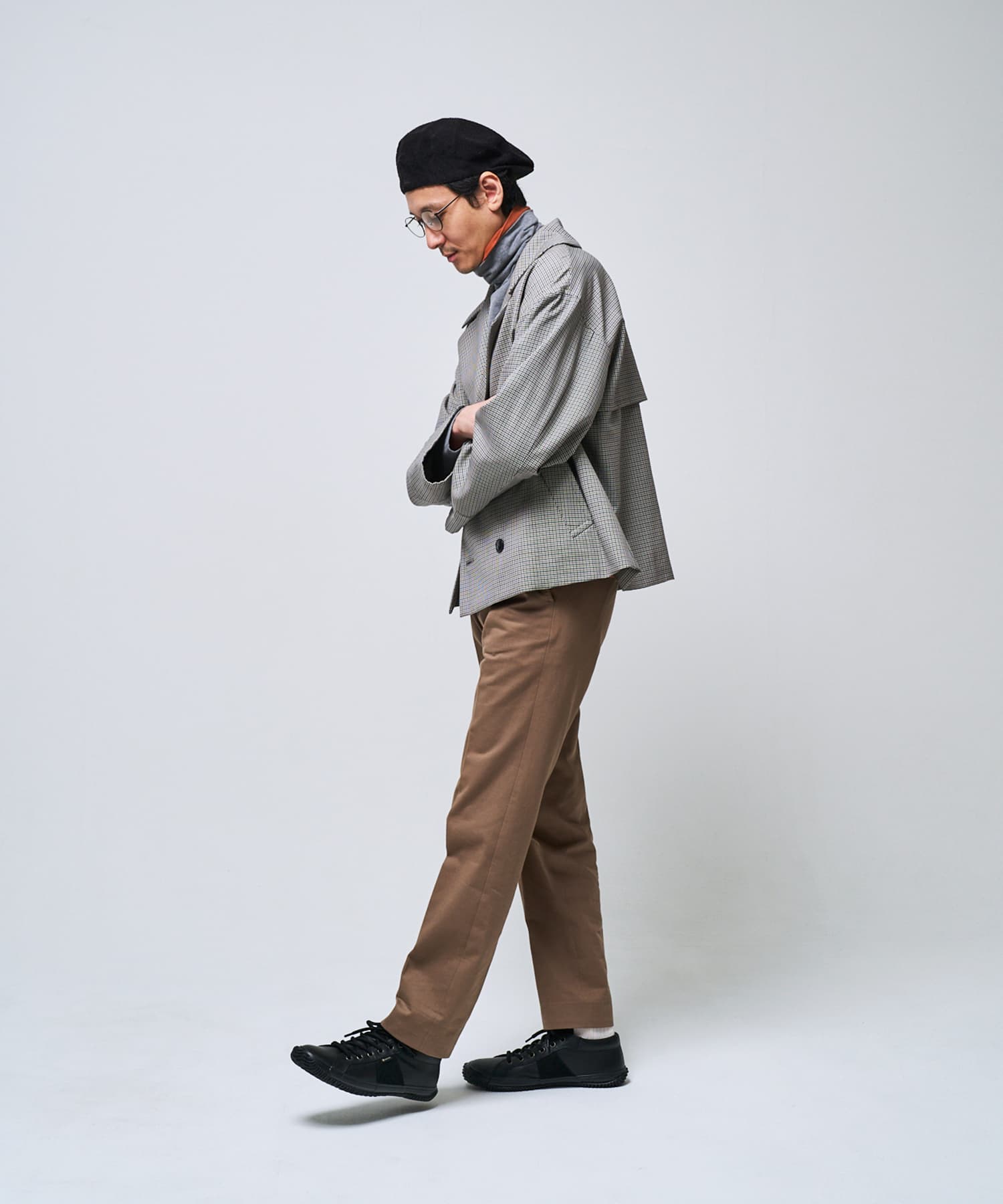 SP-611IL Black | 国産ハンドメイド スニーカー スピングル