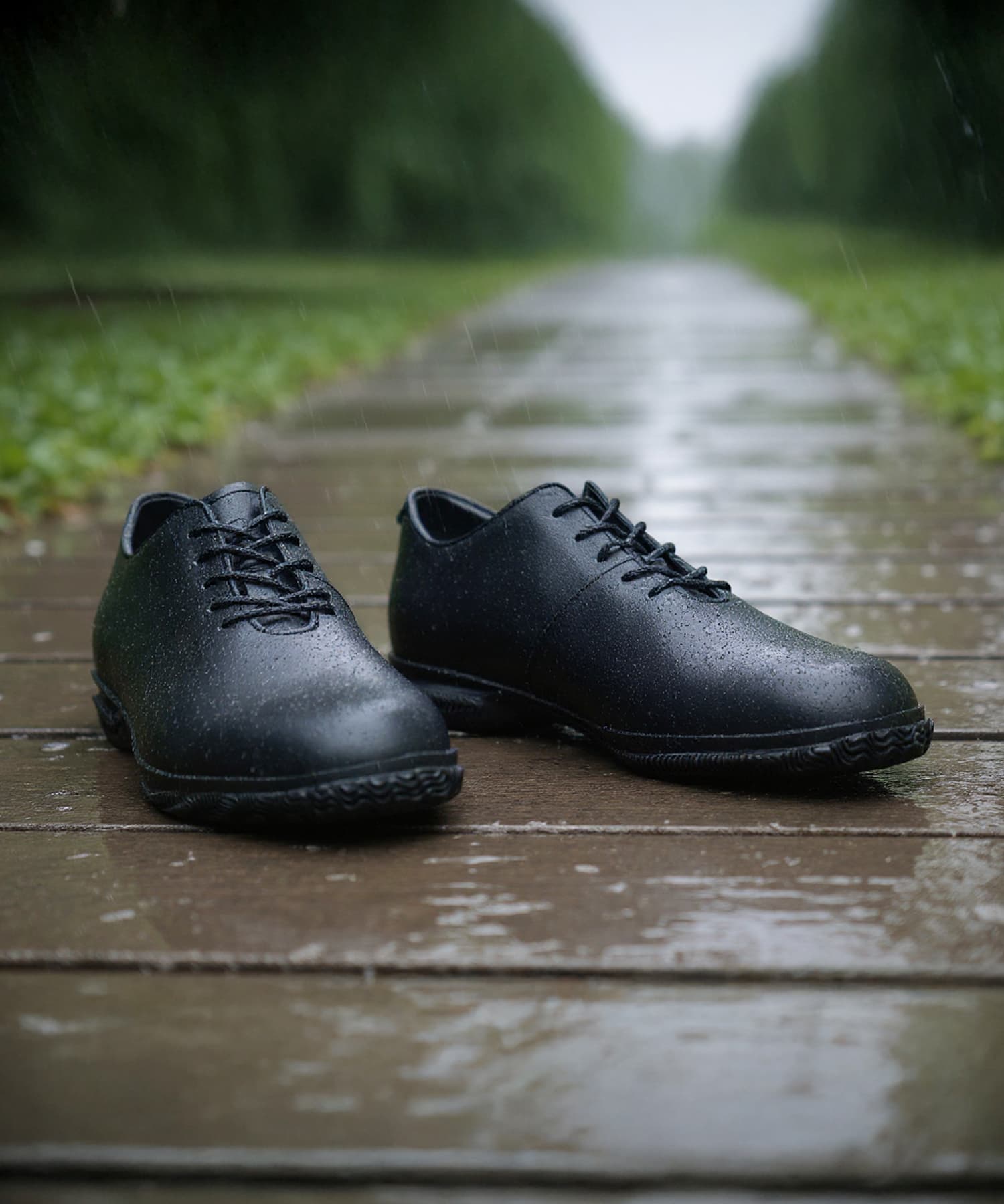 [ 極美品 ] SPINGLE MOVE 撥水レザーモデル SP-6601 SP-6601 Black | 国産ハンドメイド スニーカー スピングル