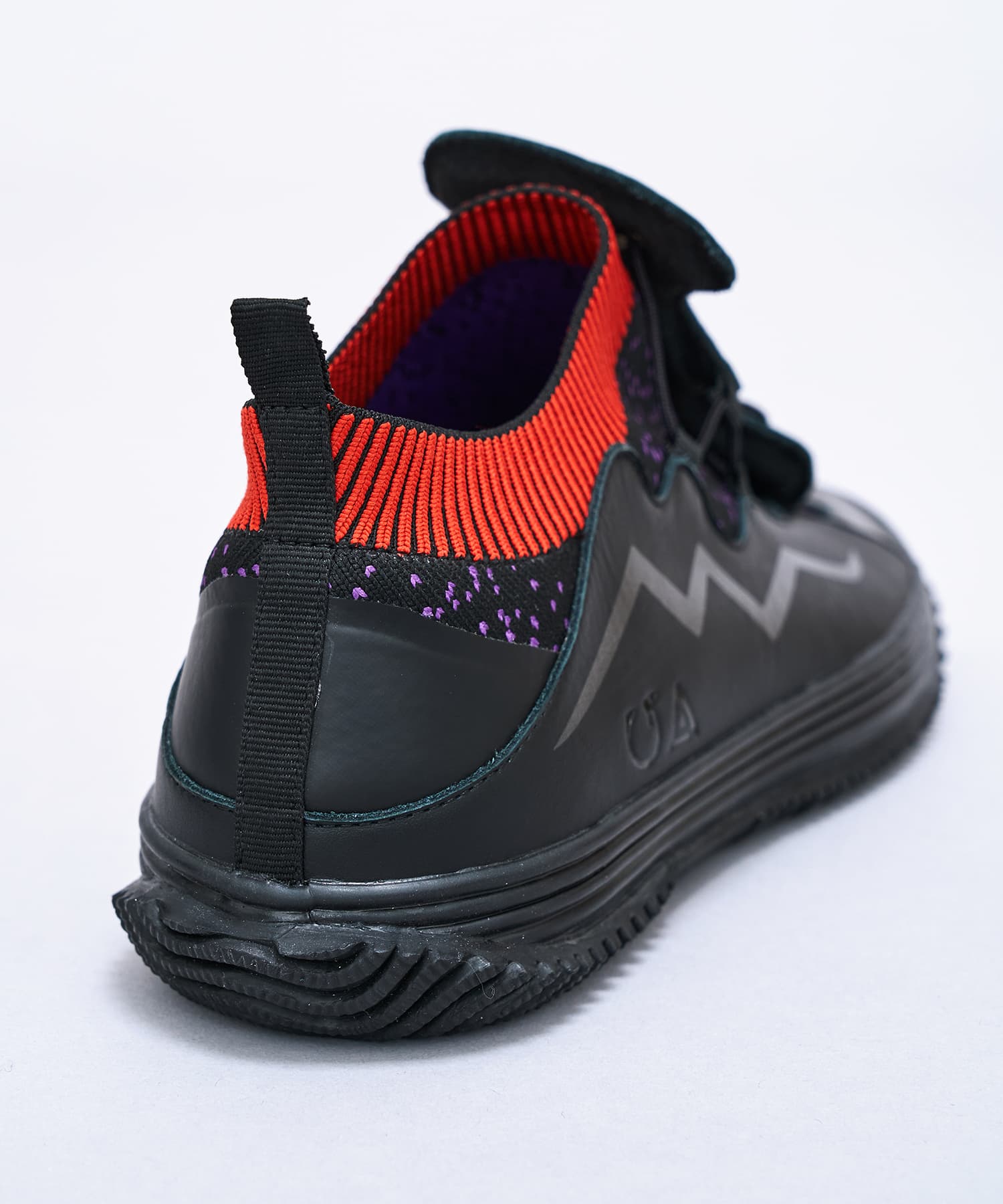 SP-SAC_2045-A Black/Purple | 国産ハンドメイド スニーカー スピングル