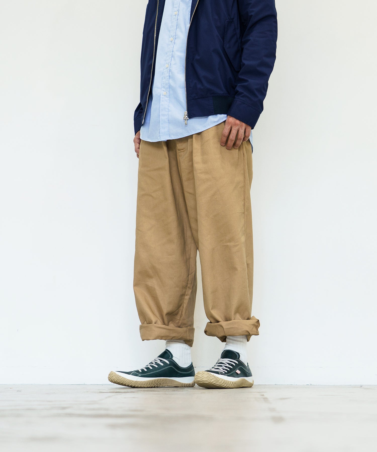 SP-110 Dark Blue | 国産ハンドメイド スニーカー スピングル