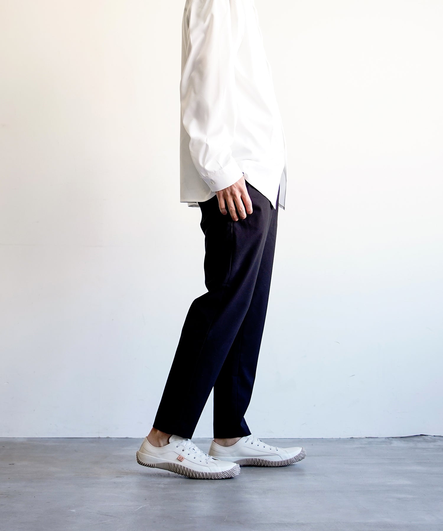 SP-110 Ivory | 国産ハンドメイド スニーカー スピングル