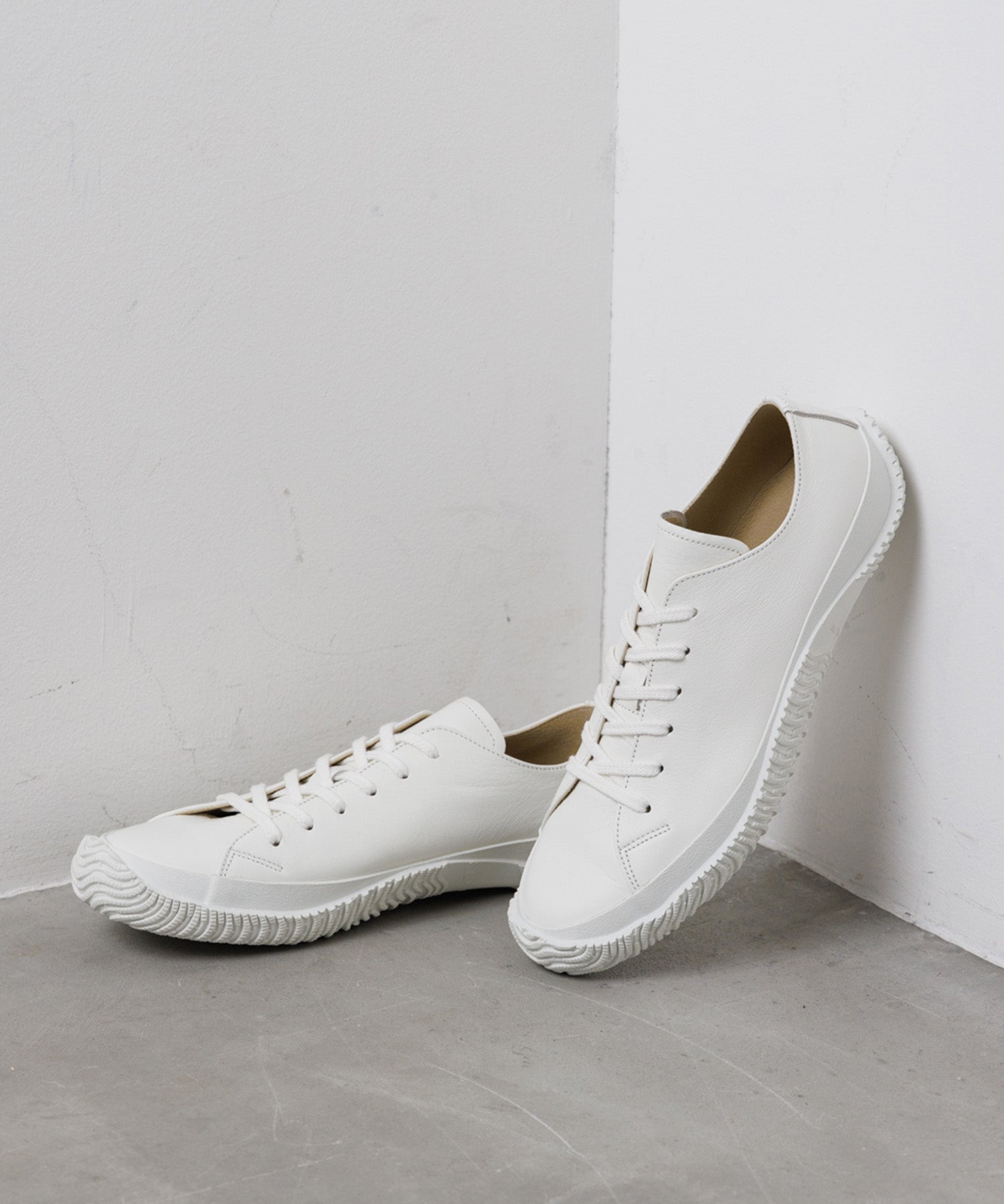 SP-111IL White | 国産ハンドメイド スニーカー スピングル