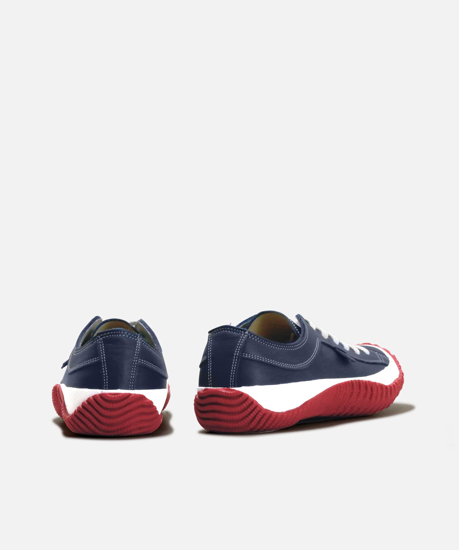 SPM-101 Navy/Red | 国産ハンドメイド スニーカー スピングル