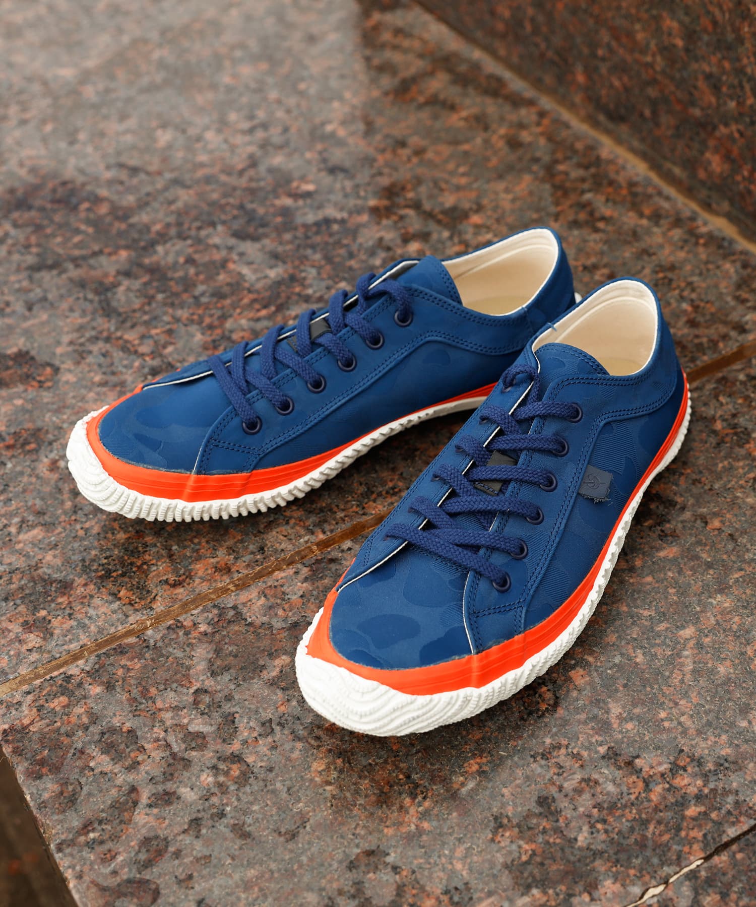 SPM-290 Smoky Blue | 国産ハンドメイド スニーカー スピングル