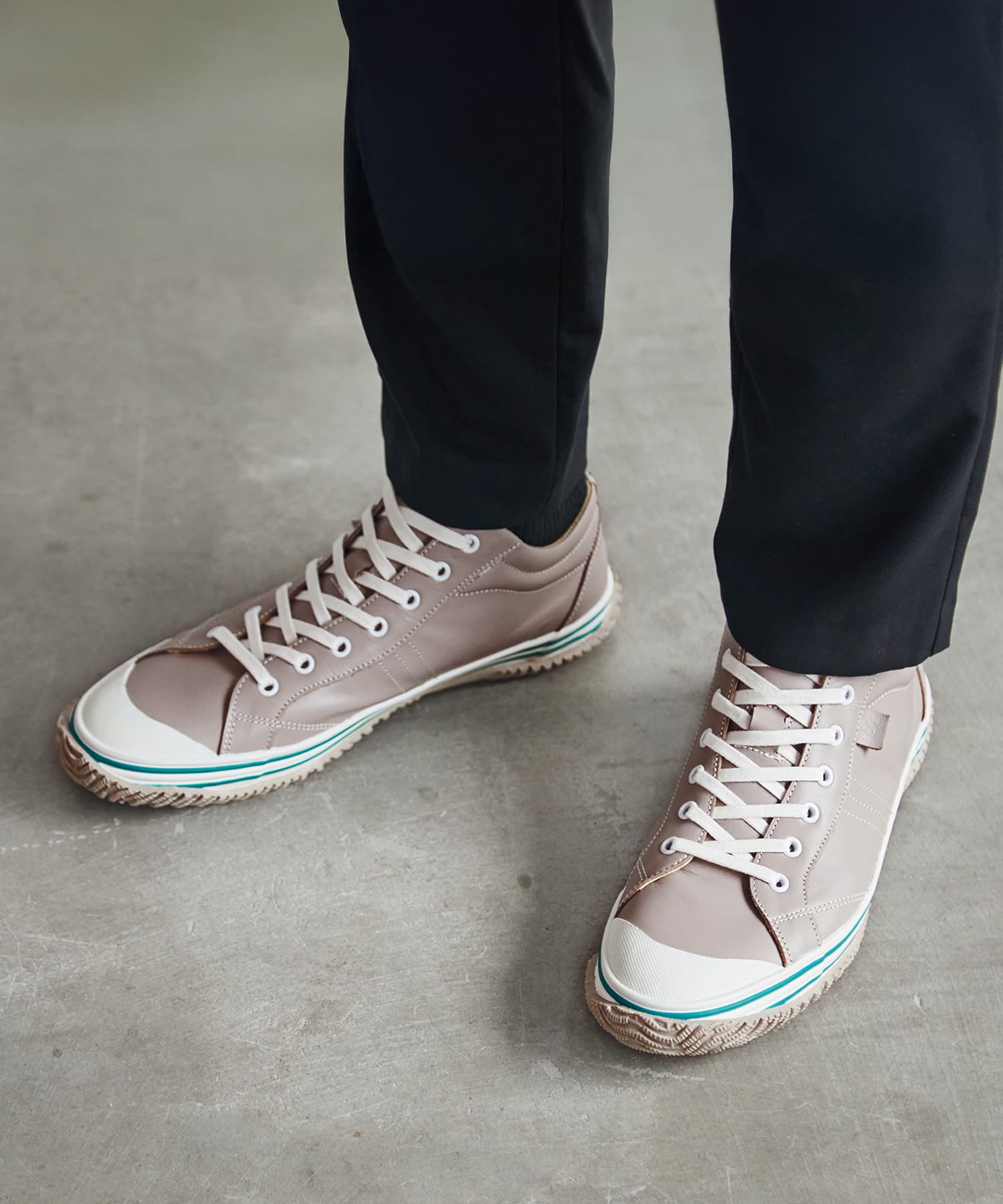 SPM-417 Grege | 国産ハンドメイド スニーカー スピングル